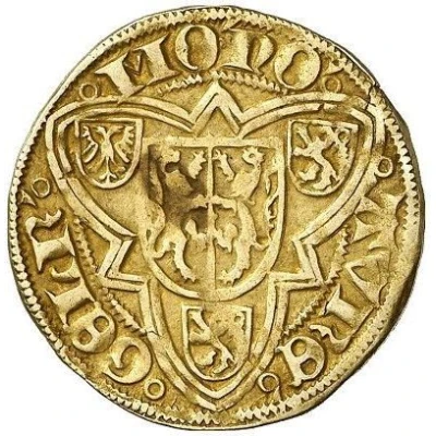 Gulden "Clemmergulden" - Charles of Egmont ND back