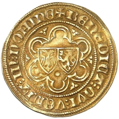 Gulden "Rijnse Goudgulden" - William I ND back