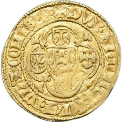 Gulden "Sint Jansgoudgulden" - Arnold of Egmont ND back