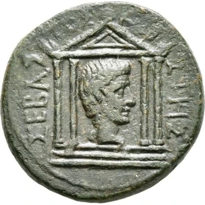 Hemiassarion - Augustus ΤΗΙΩΝ 27 BC - 14 AD front