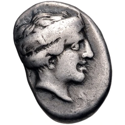 Hemidrachm - 103rd Olympiad 368 BC front