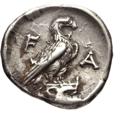 Hemidrachm - 107th-108th Olympiad 352 BC - 348 BC back