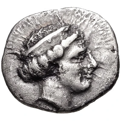 Hemidrachm - 111st-114th Olympiad 336 BC - 324 BC front