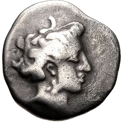 Hemidrachm - 111st-114th Olympiad 336 BC - 324 BC front