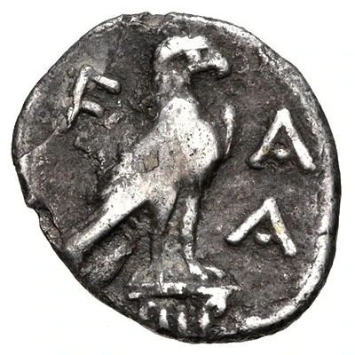 Hemidrachm - 131st-132nd Olympiad 256 BC - 252 BC back