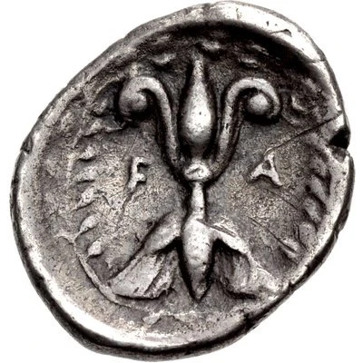 Hemidrachm - 97th-100th Olympiad 392 BC - 380 BC back