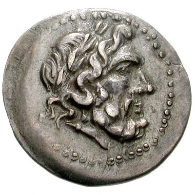 Hemidrachm Aigeira 160 BC - 146 BC front