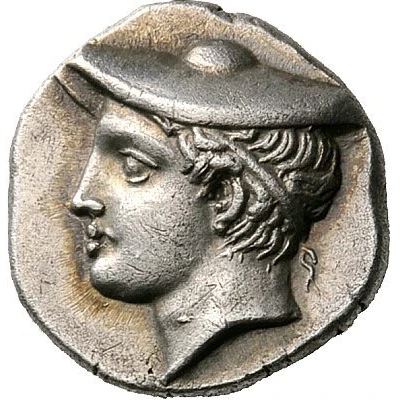 Hemidrachm - Alexander 369 BC - 358 BC front