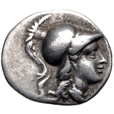 Hemidrachm - Antaios 166 BC - 140 BC front