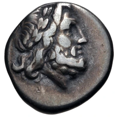 Hemidrachm Antigoneia 188 BC - 180 BC front