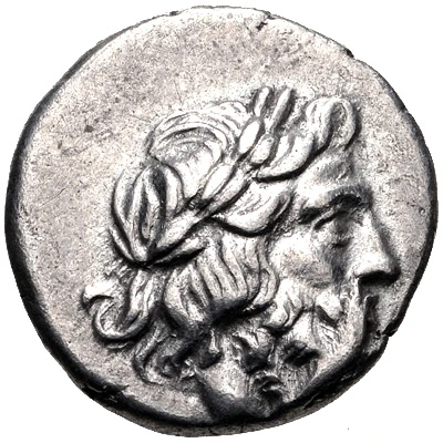 Hemidrachm Antigoneia 188 BC - 180 BC front