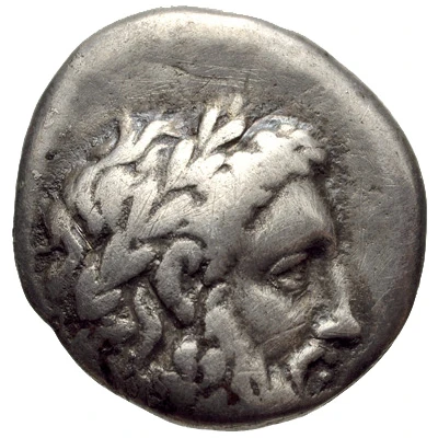 Hemidrachm Corinth 195 BC - 188 BC front