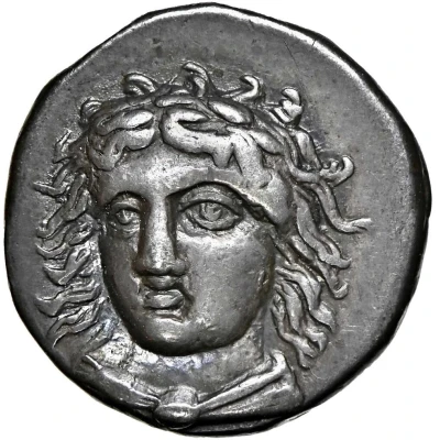 Hemidrachm - Dionysas 380 BC - 360 BC front