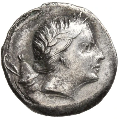 Hemidrachm - Eurydamos 210 BC - 200 BC front