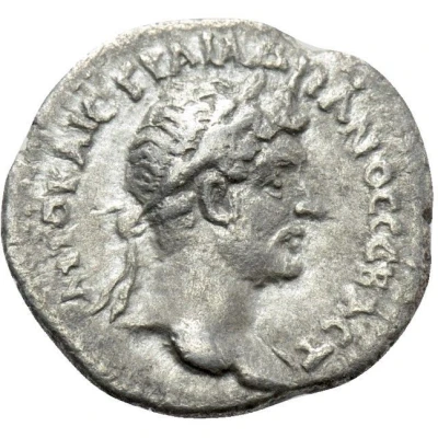 Hemidrachm - Hadrian Mount Argaeus front