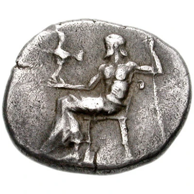 Hemidrachm Kleitor 465 BC - 460 BC front