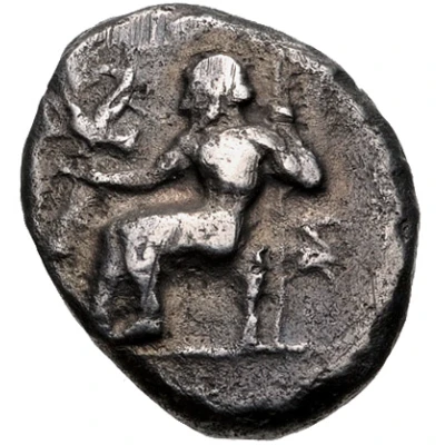 Hemidrachm Kleitor 470 BC - 465 BC front