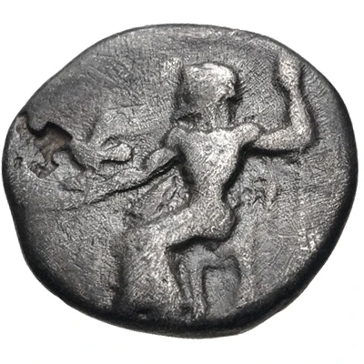 Hemidrachm Kleitor 465 BC - 460 BC front