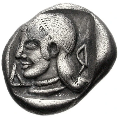 Hemidrachm Kleitor 480 BC - 470 BC back