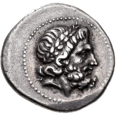 Hemidrachm Lakedaimon 175 BC - 168 BC front