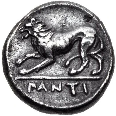 Hemidrachm - Leukon I Panticapaeum 380 BC - 370 BC back