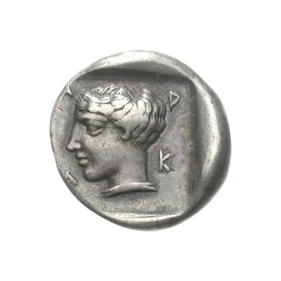 Hemidrachm Mantineia 430 BC - 420 BC back