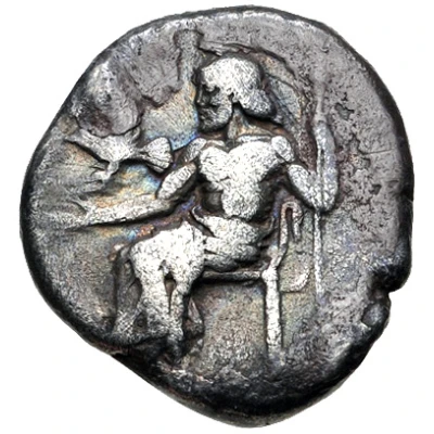 Hemidrachm Mantineia 450 BC - 430 BC front