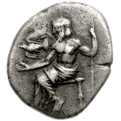 Hemidrachm Mantineia 450 BC - 430 BC front