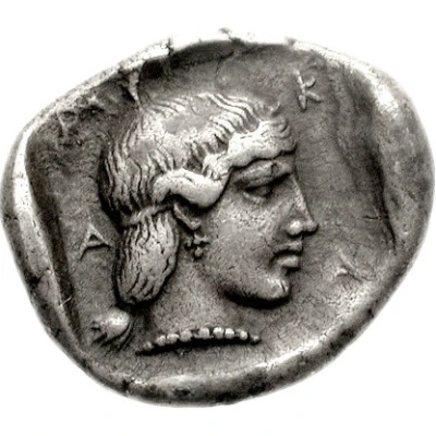 Hemidrachm Mantineia 450 BC - 430 BC back