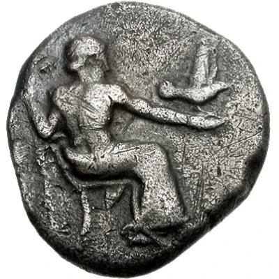 Hemidrachm Mantineia 450 BC - 430 BC front