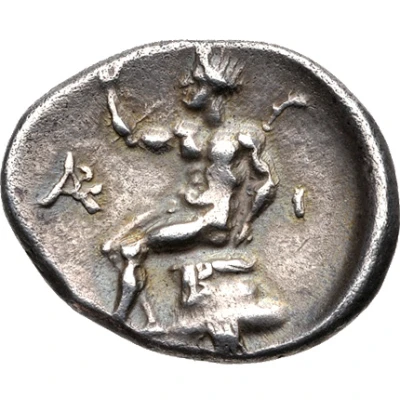 Hemidrachm Megalopolis 330 BC - 275 BC back