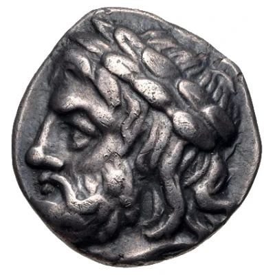 Hemidrachm Megalopolis 330 BC - 275 BC front