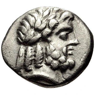 Hemidrachm - Menestratos 133 BC - 125 BC front