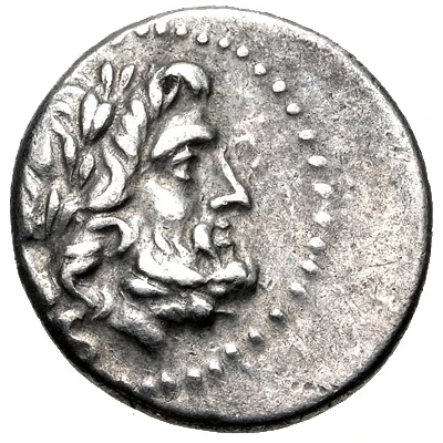 Hemidrachm Patrai 175 BC - 168 BC front