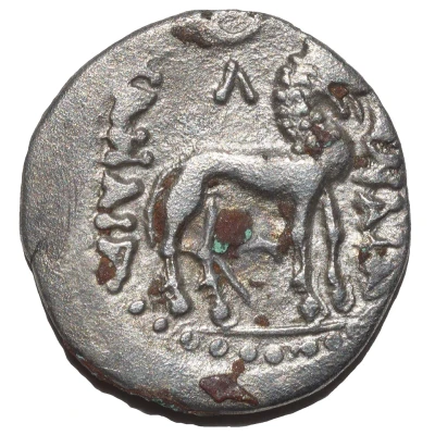 Hemidrachm - Sapadbizes 20 BC - 1 BC back