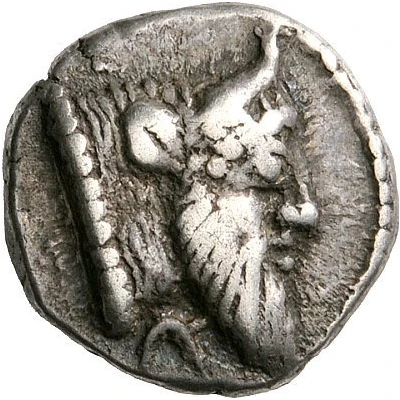 Hemidrachm Stratos 420 BC front