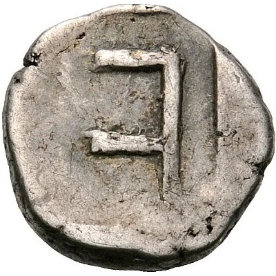 Hemidrachm Stratos 420 BC back