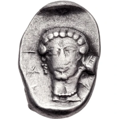 Hemidrachm Tegea 460 BC - 450 BC back