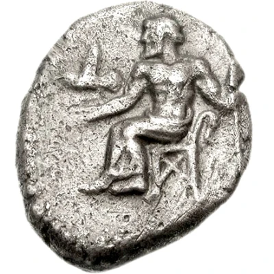 Hemidrachm Tegea 465 BC - 460 BC front