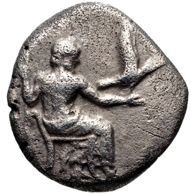 Hemidrachm Tegea 460 BC - 450 BC front