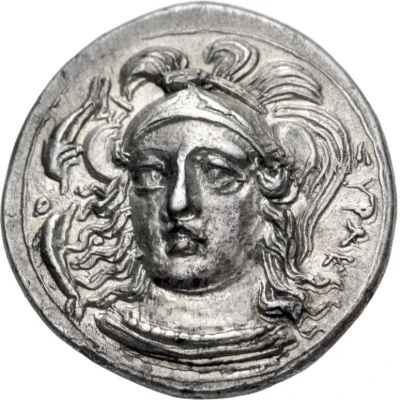 Hemidrachm - Timoleon 344 BC - 317 BC front