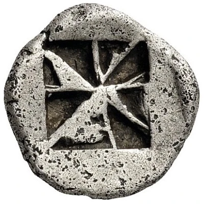 Hemidrachm Uncertain northern Greece 500 BC back