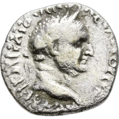 Hemidrachm - Vespasian ΑΥΤΟΚΡ ΚΑΙϹΑΡ ΟΥΕϹΠΑϹΙΑΝΟϹ ϹΕΒΑ front