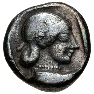 Hemidrachm 480 BC - 400 BC back