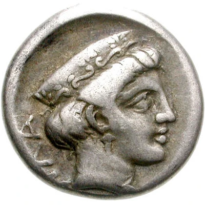 Hemidrachm 387 BC - 372 BC back