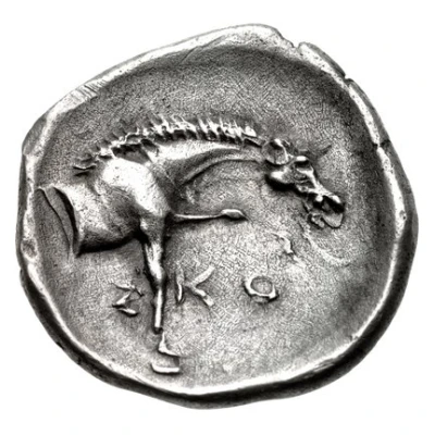 Hemidrachm 350 BC - 300 BC back