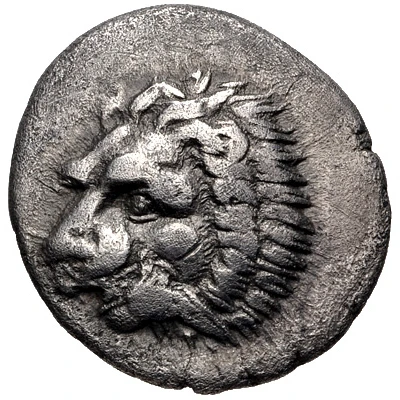 Hemidrachm 360 BC - 344 BC front