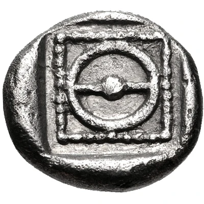 Hemidrachm 430 BC - 420 BC back