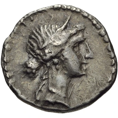 Hemidrachm 35 BC front