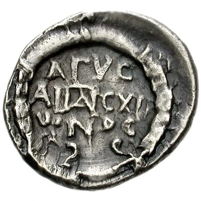 Hemidrachm 31 BC back